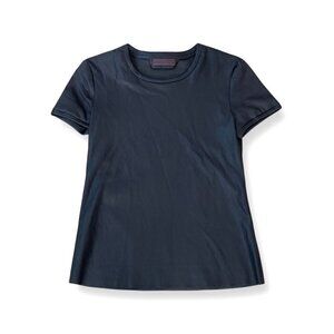 Stouls perforated black leather shirt Size  S